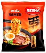 Изображение товара Лапша быстрого приготовления Reena Рамен с острой томленой говядиной Вьетнам, 115 г