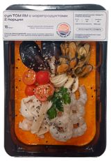Изображение товара Суп «Быстро из моря» Том-Ям с морепродуктами замороженный, 480 г