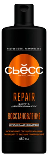 Изображение товара Шампунь для волос мужской «Сьёсс» Men Power&Strength укрепление, 450 мл