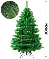 Изображение товара Ель искусственная АШАН Красная птица Сибирь зеленая, 300 см