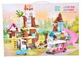 Изображение товара Конструктор ONE TWO FUN Дом на дереве, 590 деталей