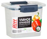 Изображение товара Контейнер для сыпучих продуктов Hitt с герметичной крышкой, 1 л