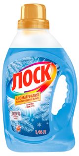 Изображение товара Гель для стирки «Лоск» Ароматерапия Зимняя свежесть, 1,46 л