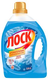 Изображение товара Гель для стирки «Лоск» Ароматерапия Зимняя свежесть, 2,19 л