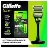 Изображение товара Бритва мужская Gillette Labs с 3 сменными кассетами Китай