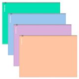 Изображение товара Zip-пакет ErichKrause Matt Pastel Bloom пластиковый A4 непрозрачный, 1 шт в ассортименте