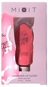 Изображение товара Блеск для губ Mixit Luminizer Lip Gloss тон 03 Китай, 1 шт