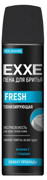 Изображение товара Пена для бритья EXXE MEN FRESH Тонизирующая, 200 мл