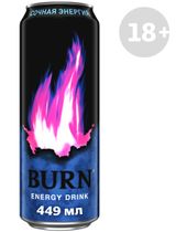 Изображение товара Напиток энергетический Burn Сочная энергия, 449 мл