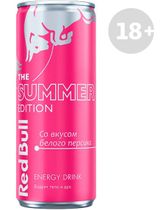 Изображение товара Напиток энергетический Red Bull The Summer Edition со вкусом белого персика, 250 мл