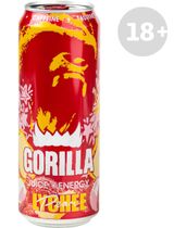 Изображение товара Напиток энергетический Gorilla Lychee, 0,45 л