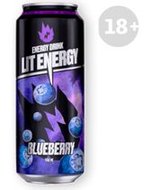 Изображение товара Напиток энергетический Lit Energy Blueberry, 450 мл