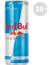 Изображение товара Напиток энергетический Red Bull без сахара, 250 мл