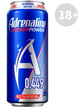 Изображение товара Напиток энергетический Adrenaline Energy Power, 449 мл