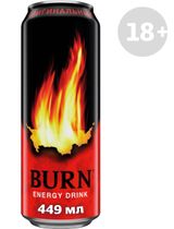 Изображение товара Напиток энергетический Burn Оригинальный, 449 мл