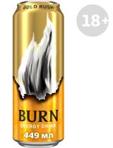Изображение товара Напиток энергетический Burn Gold Rush, 449 мл