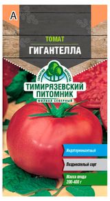 Изображение товара Семена «Тимирязевский питомник» Томат Гигантелла, 0,2 г