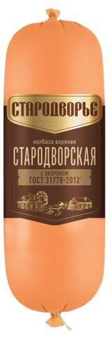 Изображение товара Колбаса вареная «Стародворье» Стародворская с окороком ГОСТ, ~ 0,5 кг