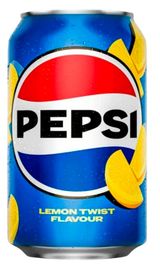Изображение товара Напиток газированный Pepsi Lemon Twist с лимоном США, 330 мл