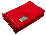 Изображение товара Полотенце махровое Actuel хлопок банное красное, 100х150 см
