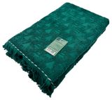 Изображение товара Полотенце махровое Actuel хлопок банное зеленое, 100х150 см