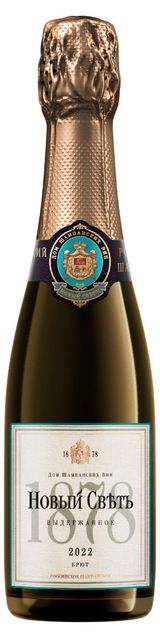 Изображение товара Шампанское российское «Новый Свет» белое брют Россия, 0,375 л