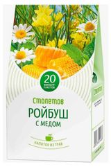 Изображение товара Чайный напиток «Столетов» Ройбуш Беларусь, 20 пакетиков