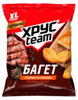 Изображение товара Сухарики воздушные Хрусteam Багет Телятина со специями, 100 г