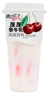 Изображение товара Напиток молочный YUJIANNI со вкусом вишня Китай, 520 мл
