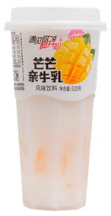 Изображение товара Напиток молочный YUJIANNI со вкусом манго Китай, 520 мл