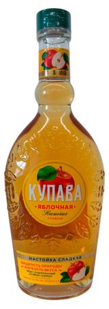 Изображение товара Настойка сладкая «Купава» Яблочная Россия, 0,5 л