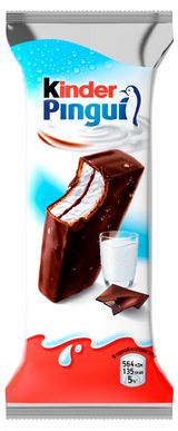 Изображение товара Пирожное бисквитное Kinder Пингви шоколад Германия, 30 г