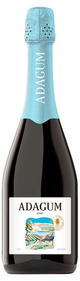 Изображение товара Игристое вино «Адагум» белое брют Россия, 0,75 л