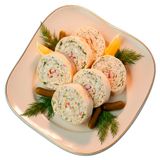 Изображение товара Рулет АШАН Крабовый в лаваше, вес