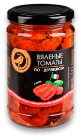 Изображение товара Томаты вяленые АШАН Золотая птица по-деревенски в масле Италия, 314 мл