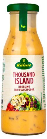 Изображение товара Соус салатный Kuhne Тысяча островов, 250 мл