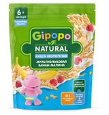 Изображение товара Каша сухая молочная детская Gipopo мультизлаковая банан малина с 6 мес., 170 г