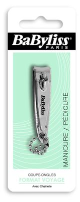 Изображение товара Кусачки- щипчики для ногтей BaByliss с пилочкой, 1 шт