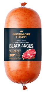 Изображение товара Колбаса вареная «Владимирский стандарт» с мраморной говядиной, 430 г