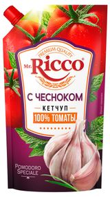 Изображение товара Кетчуп Mr. Ricco с чесноком, 300 г