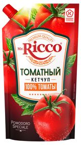 Изображение товара Кетчуп Mr. Ricco Томатный, 300 г