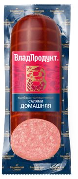 Изображение товара Колбаса полукопченая «Владимирский стандарт» Салями Домашняя, 350 г