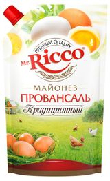 Изображение товара Майонез Mr. Ricco Провансаль Традиционный 50% охлажденный, 340 г