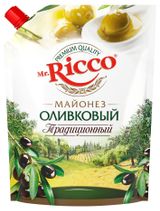 Изображение товара Майонез Mr. Ricco Оливковый Традиционный 50% охлажденный, 630 г