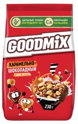 Изображение товара Готовый завтрак Goodmix карамельно-шоколадный, 230 г