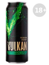 Изображение товара Напиток энергетический Vulkan Цитрусовый взрыв, 450 мл