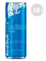 Изображение товара Напиток энергетический Red Bull Sea Blue со вкусом ирги Швейцария, 355 мл