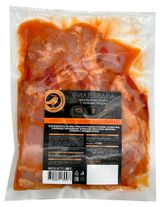 Изображение товара Бедро цыпленка-бройлера АШАН Золотая птица Бескостное с печеным перцем охлажденное, 500 г