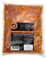 Изображение товара Бедро цыпленка-бройлера АШАН Золотая птица Бескостное в маринаде Сладкий чили охлажденное, 600 г