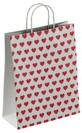 Изображение товара Пакет подарочный бумажный «ПЗБМ» Сердца, 45х35х15 см